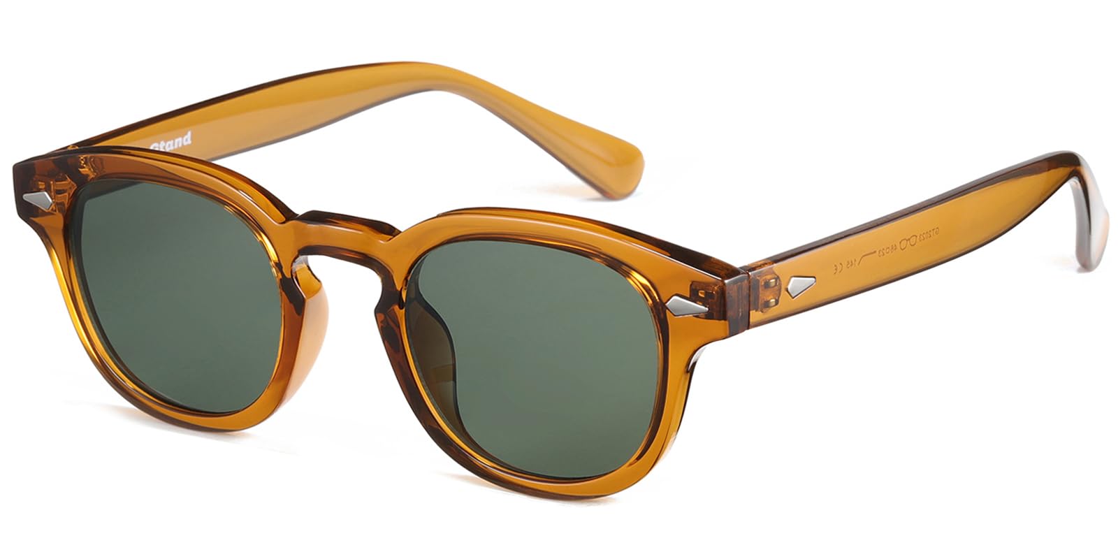 Retro Small Round Style Tinted Sunglasses For Women Men Trendy Shades