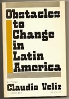 Obstacles to Change in Latin America B002JH01RY Book Cover