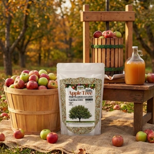 Old Cobblers Farm™ Wicked Growth Apple Tree Fertilizer-Boost Fruit Yield & Tree Health, Enhanced with Nutrients for Lush Growth–All Apple Varieties (5 lbs | 10 lbs | 15 lbs | 20 lbs) (10 lb) (5 lbs)