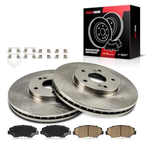 Torchbeam Front Brakes and Rotors Kit Compatible with Honda 2003-2008 Pilot by Torchbeam - Used condition - US$65.62
