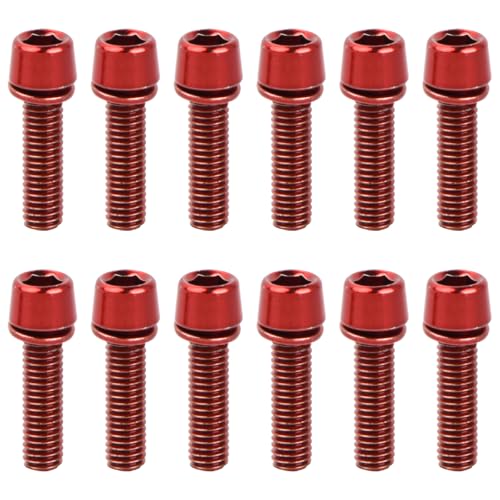 6 Bulloni Per Parafango Bicicletta – 5 X 18 Mm X 5,3 Mm, Viti Di Ricambio Per Fissaggio Parafanghi, Ferramenta Bici