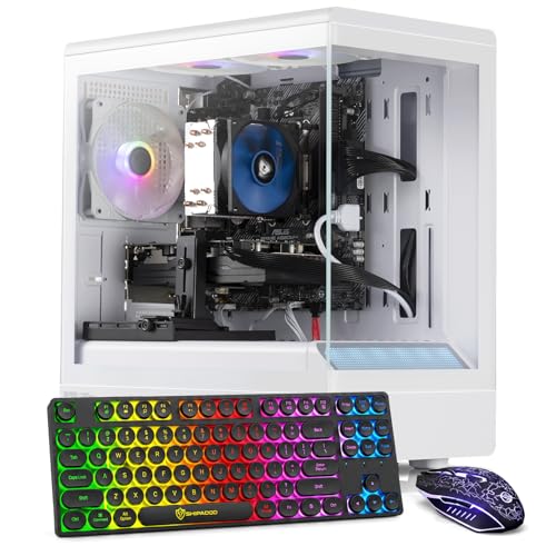 Image of GPVHOSO Prebuilt Gaming PC Desktop, Intel Core i7-4770, GTX 1050 Ti 4GB