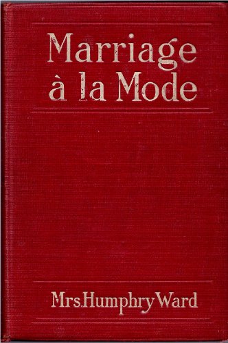 Marriage a la mode, B00085Y93Q Book Cover