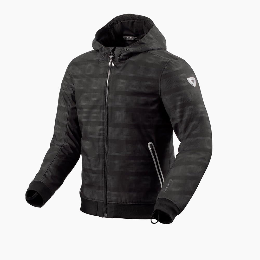 Veste moto REV'IT! Saros WB coupe-vent noir anthracite rouge