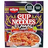 Nissin Sopa Instantánea Noddles Flamas Limón 64g