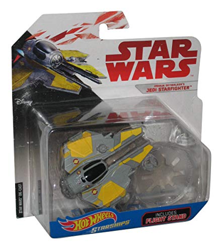 Hot Wheels Star Wars Anakin Skywalker's Jedi Starfighter Vehicle