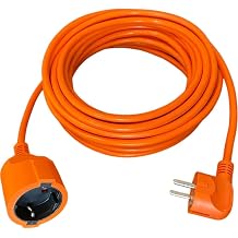 Alkan 3g 1 mm  2200w Profesyonel Uzatma Kablosu %100 Bak r Turuncu 10 Metre