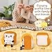 Glydein Funny Crochet Toast, Cute for Girls Boys, Little Positive Smile Gift for New Babies, Ideal Baby Shower Pregnancy Keepsake Favors Decorations for Mom Dad to Be