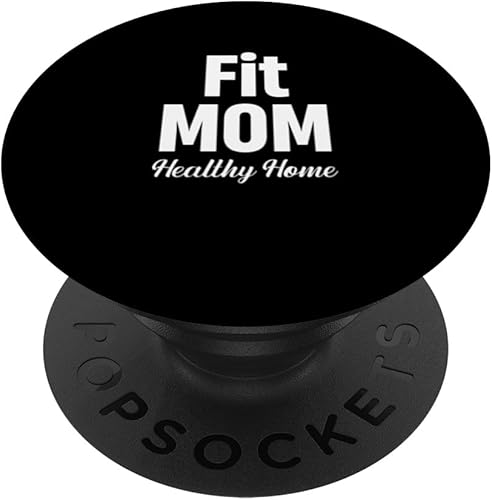 Fit Moms Healthy Home Aerobics Physical Fitness Gymnast PopSockets Standard PopGrip