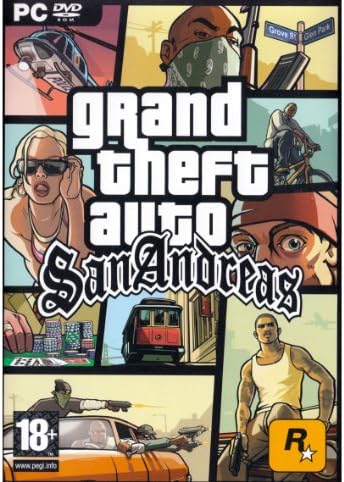 Grand Theft Auto GTA San Andreas Game PC