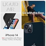 Spigen Liquid Air Case Compatible with iPhone 14 - Matte Black - Image 2