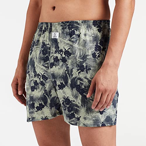 Image of Longies Men's Cotton Printed Regular Boxer Shorts