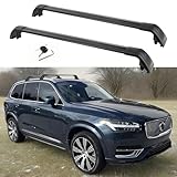 Psler Heavy Duty Roof Racks Cross Bars Compitable with Volvo XC90 2018 2019 2020 2021 2022 2023 2024 2025 with Metal Anti-Theft Lock, Aluminum Roof Rails Crossbars Anti-Theft Non-Corrosion