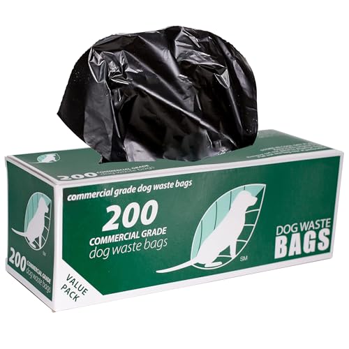 Image of Zero Waste USA Heavy Duty Dog Waste Station Bags, 1 Roll = 200 bags | Commercial Grade Heavy-duty thick dog waste bags designed for large dogs and tougher cleanups without tearing or leaking.