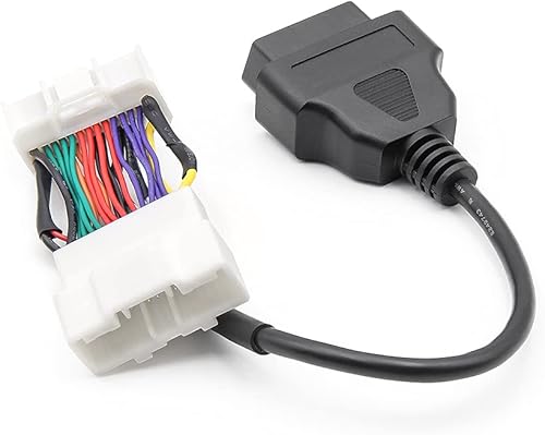 Miniatura 3 de Cable de diagnóstico OBD2 para Tesla Modelo Y y Modelo 3 Hecho desde 2019, Arnés Adaptador OBDII para Modelo 3 y Modelo Y. 30 CM