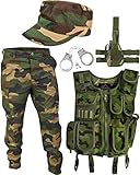 SWAT-Weste mit diversen Taschen für Magazine und Zubehör