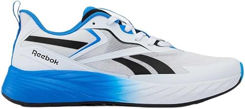 Reebok Baskets Verse pour Homme, Blanc/Bleu, 40,5 UE