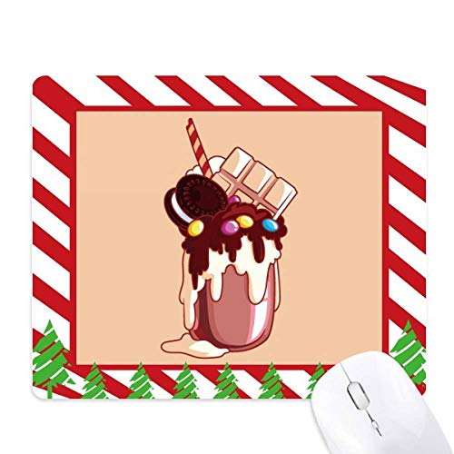 Tapis de souris canne de noël idéal pour un espace de travail chaleureux