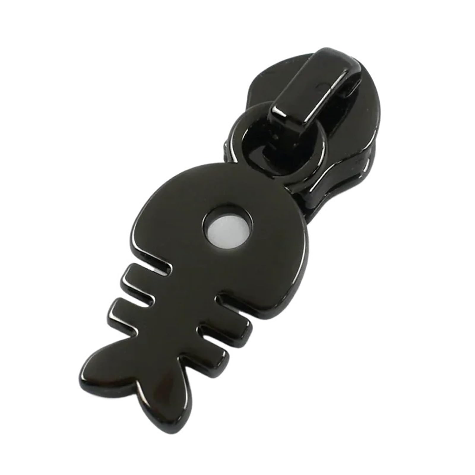 10 Cursori for Cerniere 5# for Borse for Indumenti Con In Nylon, Sostituiscono I Kit Di Riparazione Della Testa Dell'estrattore Accessori Hardware Fai Da Te(XP071-GunBlack)
