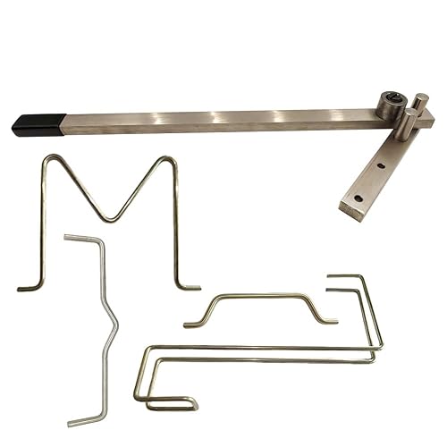 Manual Bending Bender;Rod Forming Tool.Steel Construction Bend Mild Stainless Steel Rod.Mini Tubing Bender Hand Rebar Bender Desktop Workbench Bending Tool