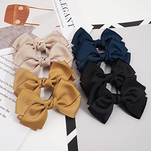 40Pcs Girls Hair Bows Clips Toddler Bow Alligator Hair Clips Barrettes Hair Accessories For Baby Girls Teens School Hairstyle #TOP3