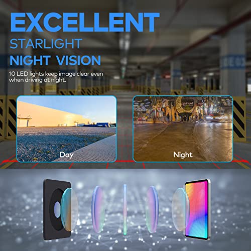 Hd Erapta Ert01 Backup Camera Rear View License Plate Reverse Camera Universal For Pickup Truck Car Suv 149° Perfect Angle Night Vision Ip69K Level Waterproof #TOP4