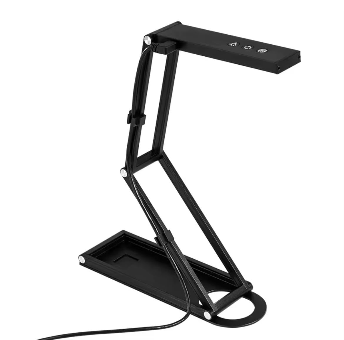 11MP, 4K USB Document Camera for Teacher, 11MP Webcam & Visualiser for A3 Size with Dual Microphones, 3-Level LED Light, Image Invert, Foldable for Live Demo, Work with Windows, macOS and Chrome OS-image-10
