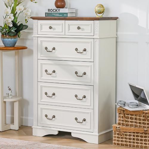 ENOUSHU Dresser for Bedroom, 6 Drawers 48