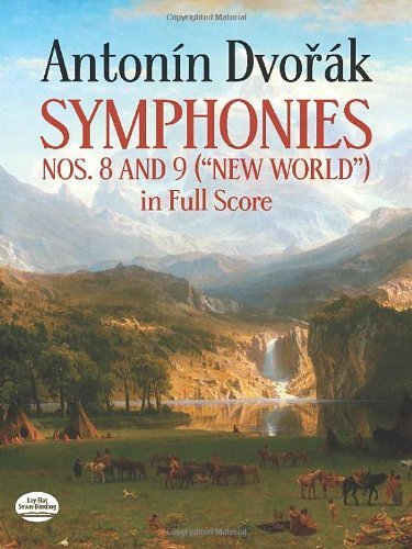 Image of Antonin Dvorak Symphonies Nos. 8 and 9, New World, in Full Score (1984-12-01)