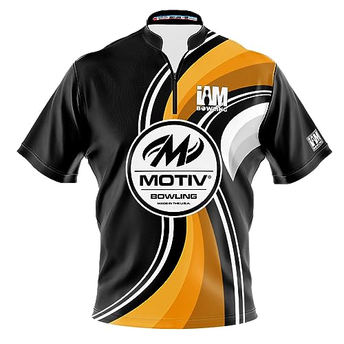 Logo Infusion Dye-Sublimated Bowling Jersey (Sash Collar) - I AM Bowling Fun Design 2011-MT - Motiv (Men's M) Multicolored