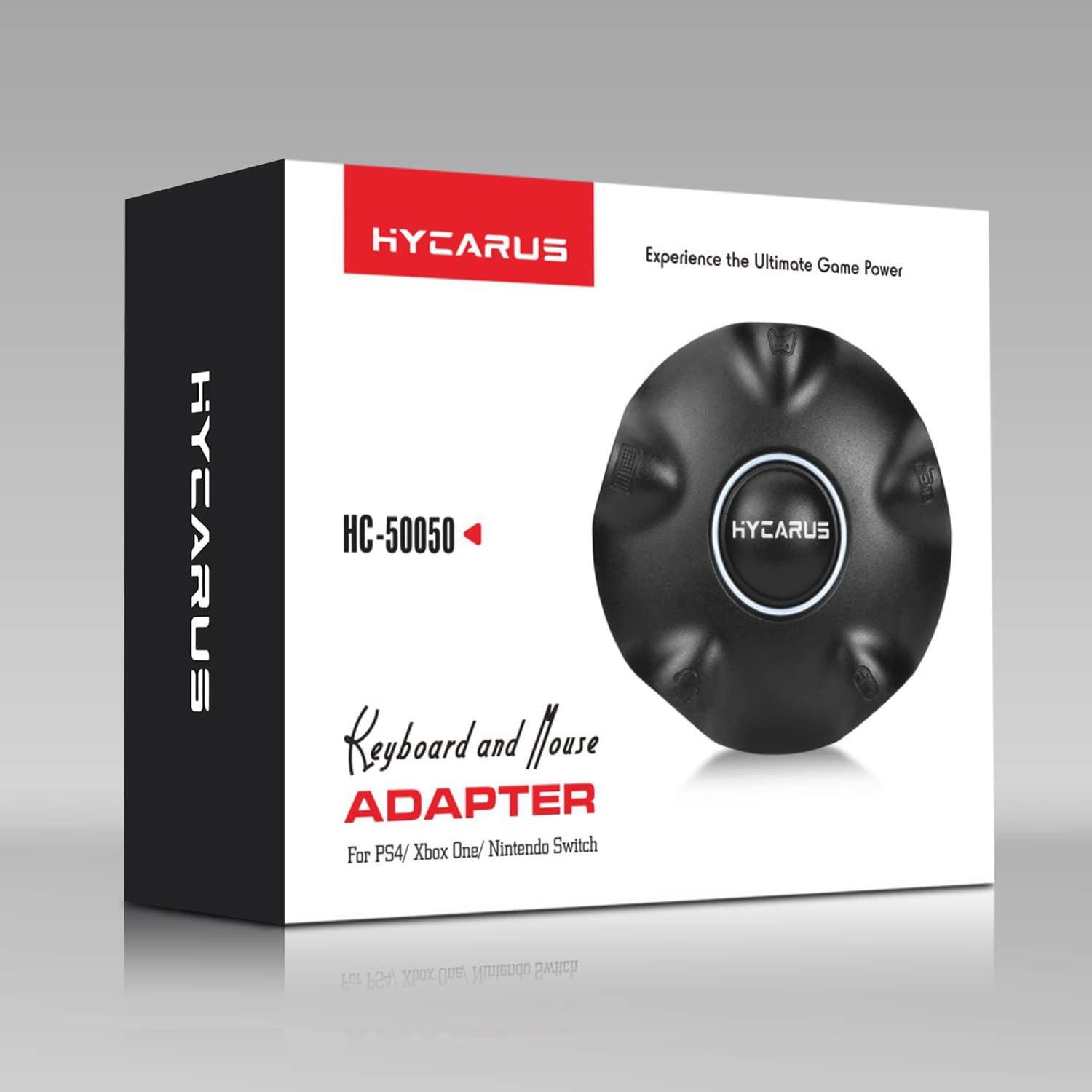 USB Type A Keyboard and Mouse Adapter for Nintendo Switch, Xbox One, PS4 & PS3 - One-to-Many Key Mapping, Low-Latency, Compatible with Full Versions of Games