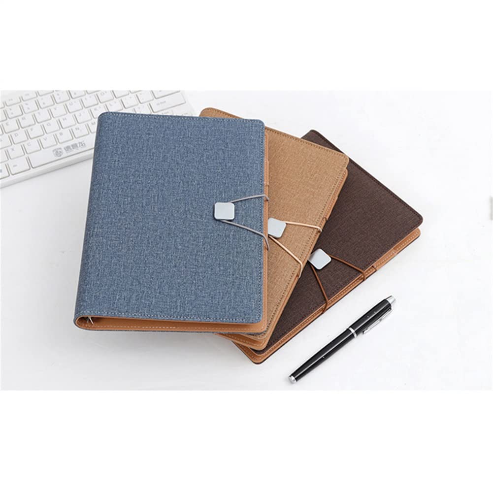 SePKUs Notebook Aziendale di Fascia Alta per riunioni, diario a Spirale a 6 Fori, Blocco Note, Agenda addensata, Simpatico diario Personale A5, Regalo (Stile C)