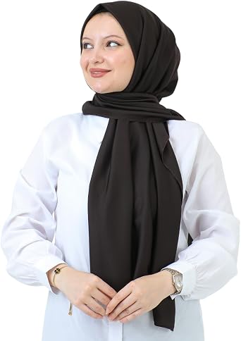 Prien Hijab For Women Muslim Lightweight Scarf Head Scarves For Girls | Islamic Long Headscarf Chiffon Shawl Prayer Set Ramadan, Eid, Abaya, Khimar