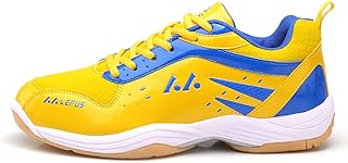 [M O D G O N E] バドミントンシューズ メンズ レディース バドミントンシューズ 卓球シューズ 大人 ジュニア テニスシューズ 体育館シューズ 軽量 滑り止め クッション性 運動靴