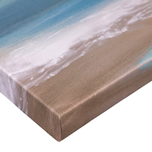 Patton Wall Decor 18 Inch Tranquility By The Sea Coastal Canvas Art, Blue - Image 3