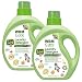 WBM LLC 1651B-2PK Liquid Baby Laundry Fragrance Free, 50 Loads Each, 3x Concentrated Detergent