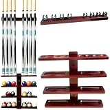 GACCO BILLIARDS Handicraft Hardwood Rack