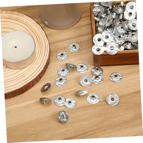 Soportes metálicos para mechas de vela 300 pcs miniatura 4