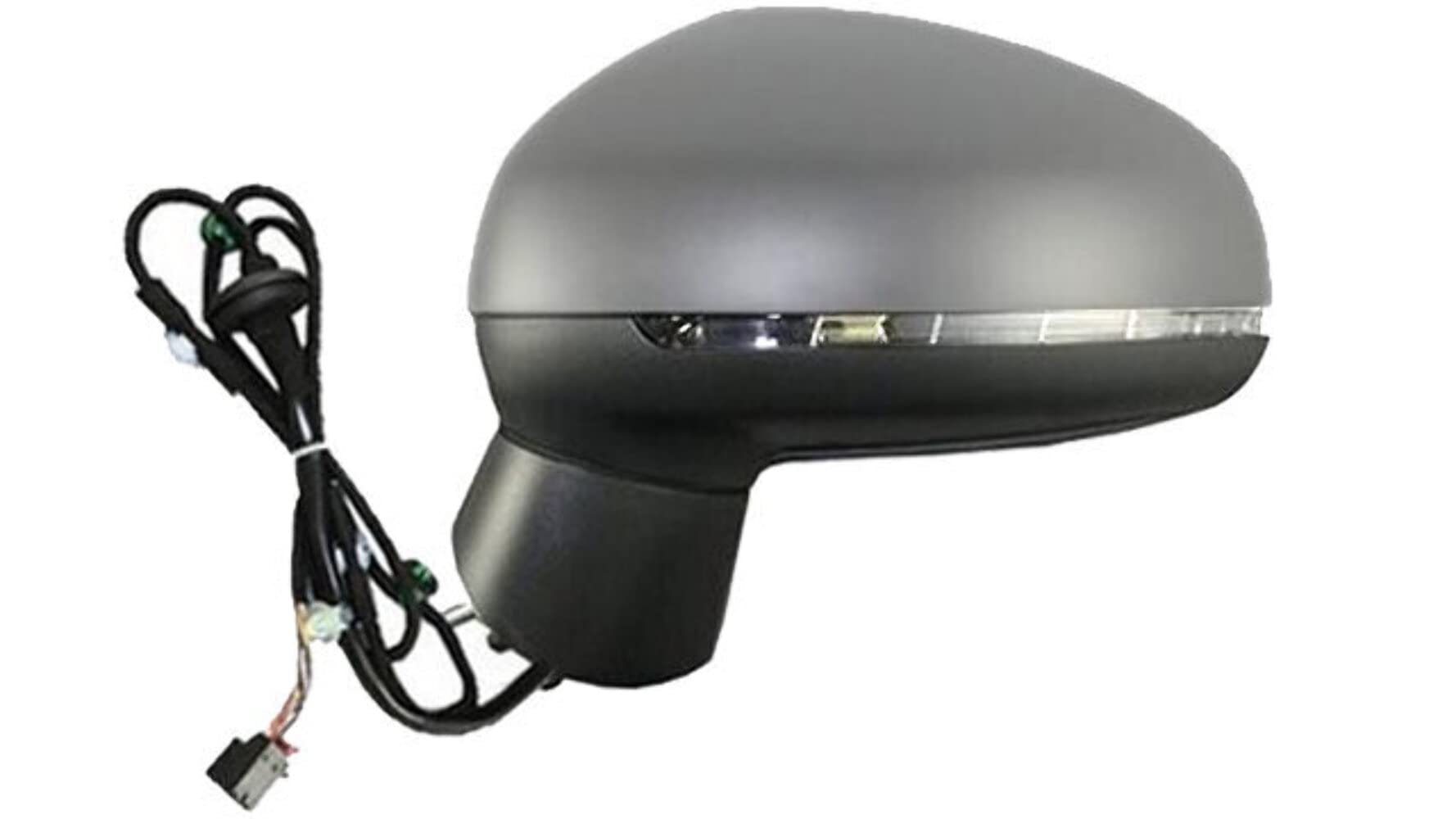 Espejo Completo Izquierdo -Eléctrico -Asférico -Térmico -Imprimado -Intermitente -6 Pines Retrovisor Iparlux