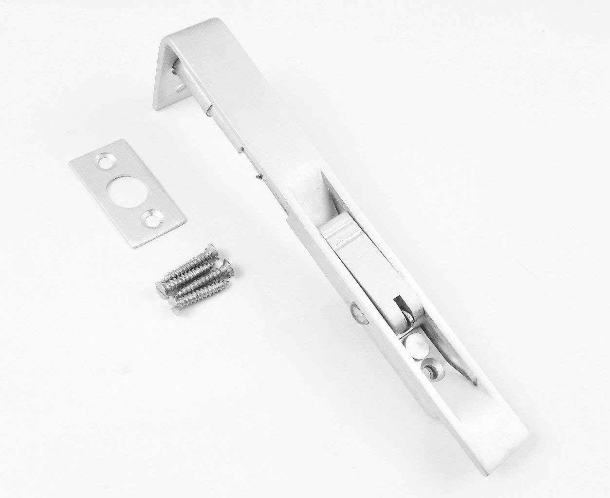 Flush Bolt Door Lock Aluminium 200mm 8'' Lever Slide Lock Action