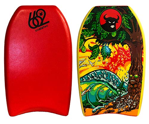 662 Brophy Graphic Kickboard, Red, 21