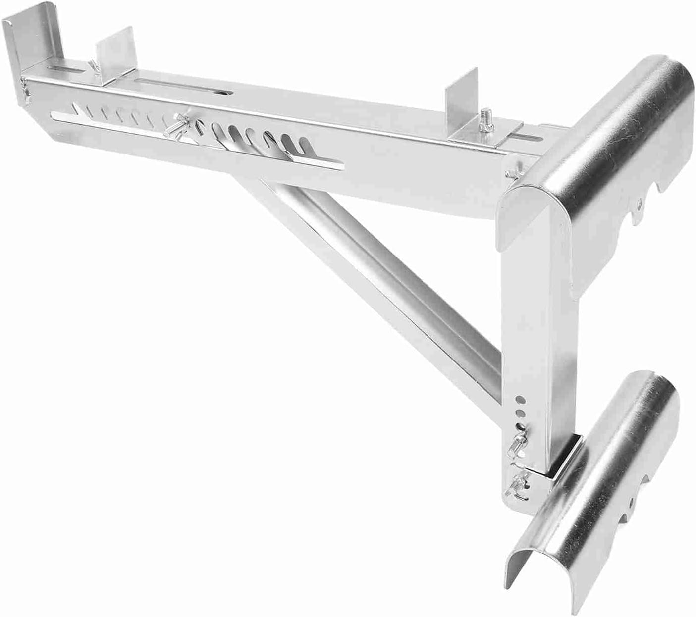 Goshyda Adjustable Alloy Steel Ladder Jacks Durable Support Stands for Wall Painting Window Repair, 2PCS Ladder Stand Kit for Home Use