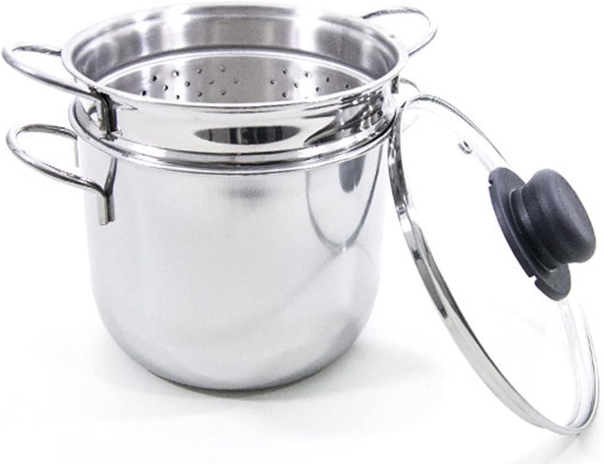 RIV610B18 Pasta Pot, Cm 18, Pack and Cop Induction Pe105 Lt3