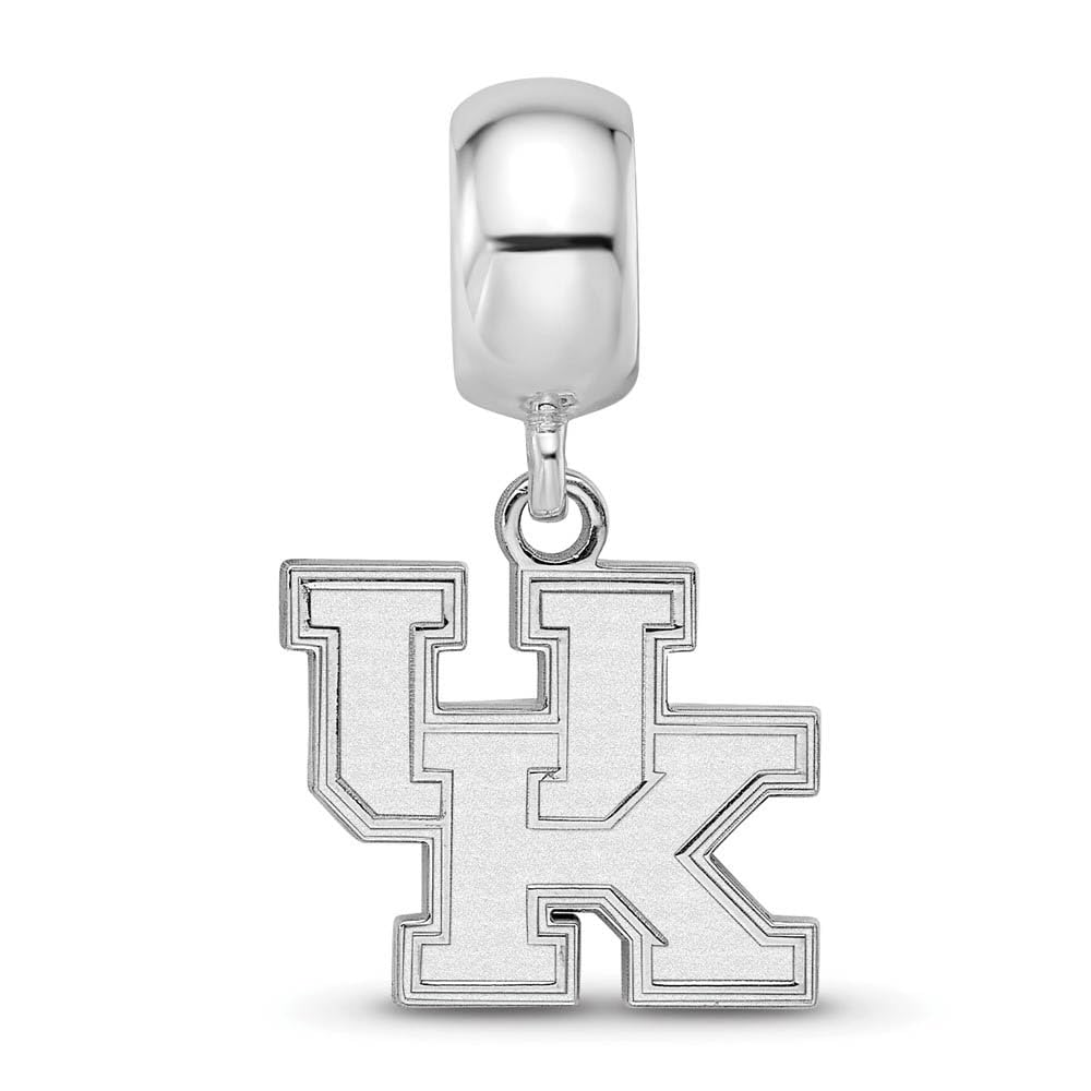 LogoArt Sterling Silver University of Kentucky Small Dangle Bead Charm