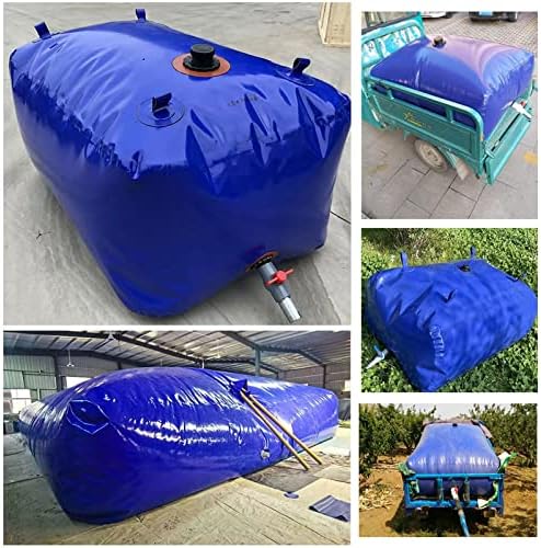 Emergency Water Storage Tank for Truck RV Van - 1000L Blue Plastic Camping Water Container, Durable Water Cistern for Campervan & Pickup Truck, Ideal for Outdoor Adventures