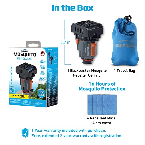 Thermacell-Backpacker-Mosquito-Repeller-Runs-on-Camping-Fuel-Canister-Includes-12-Hours-of-Mosquito-Repellent-Four-4-Hr-Mats-Water-Resistant-Bag-Bug-Spray-DEET-Alternative