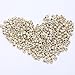 Produktbild 500 Stück Microrings Hair Extension Silikon Ring Beads Loops Micro für I-Tip Haarverlängerung Beige