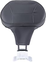 Vista 7 de Respaldo ajustable para Harley Touring – Almohadilla de respaldo desmontable para conductor enchufable con kit de montaje para Street Glide Tri