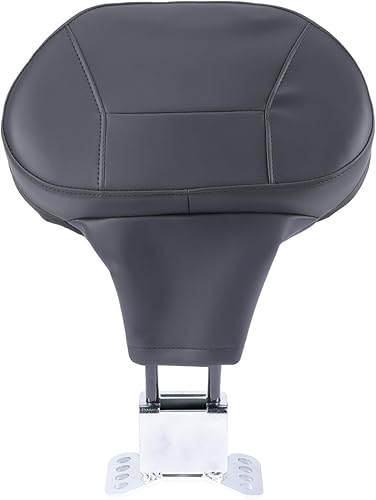 Miniatura 7 de Respaldo ajustable para Harley Touring  Almohadilla de respaldo desmontable para conductor enchufable con kit de montaje para Street Glide Tri Glide