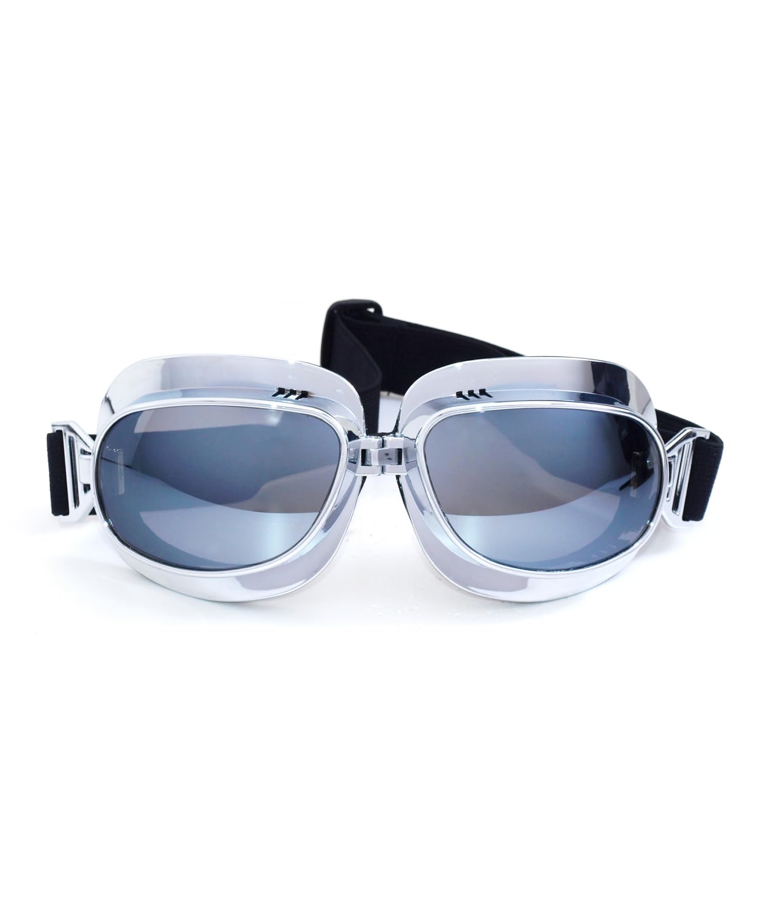 CRG Sports Vintage Aviator Pilot Style Motorcycle Goggles Cruiser Scooter Goggle for Men,Women,Adults,Youths